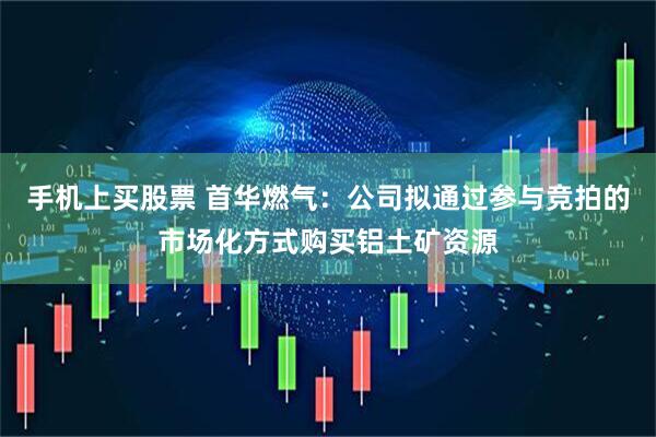 手机上买股票 首华燃气：公司拟通过参与竞拍的市场化方式购买铝土矿资源